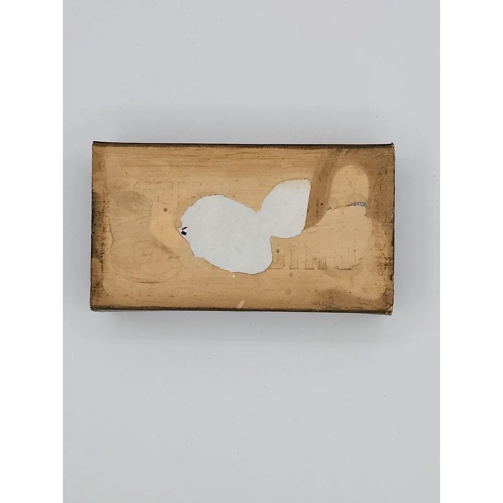 VTG 1955 Ohio Blue Matches Empty Box Country‎ Store Wadsworth, Ohio Made in USA
